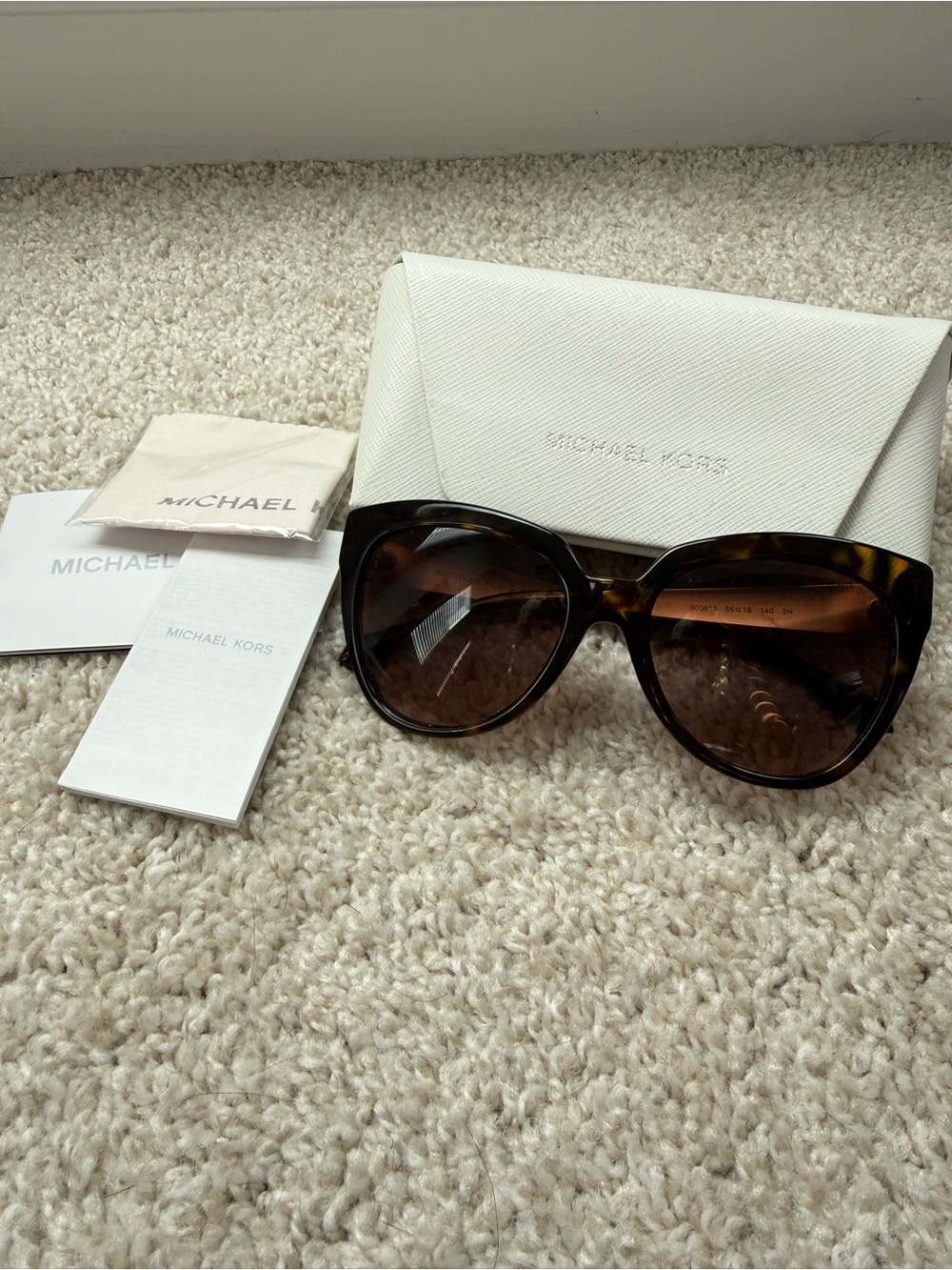Michael Kors Women's Tortoiseshell Sunglasses